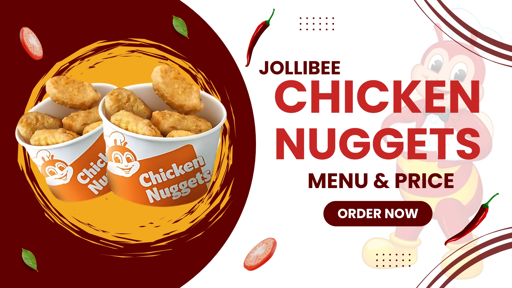 Jollibee Chicken Nuggets Menu