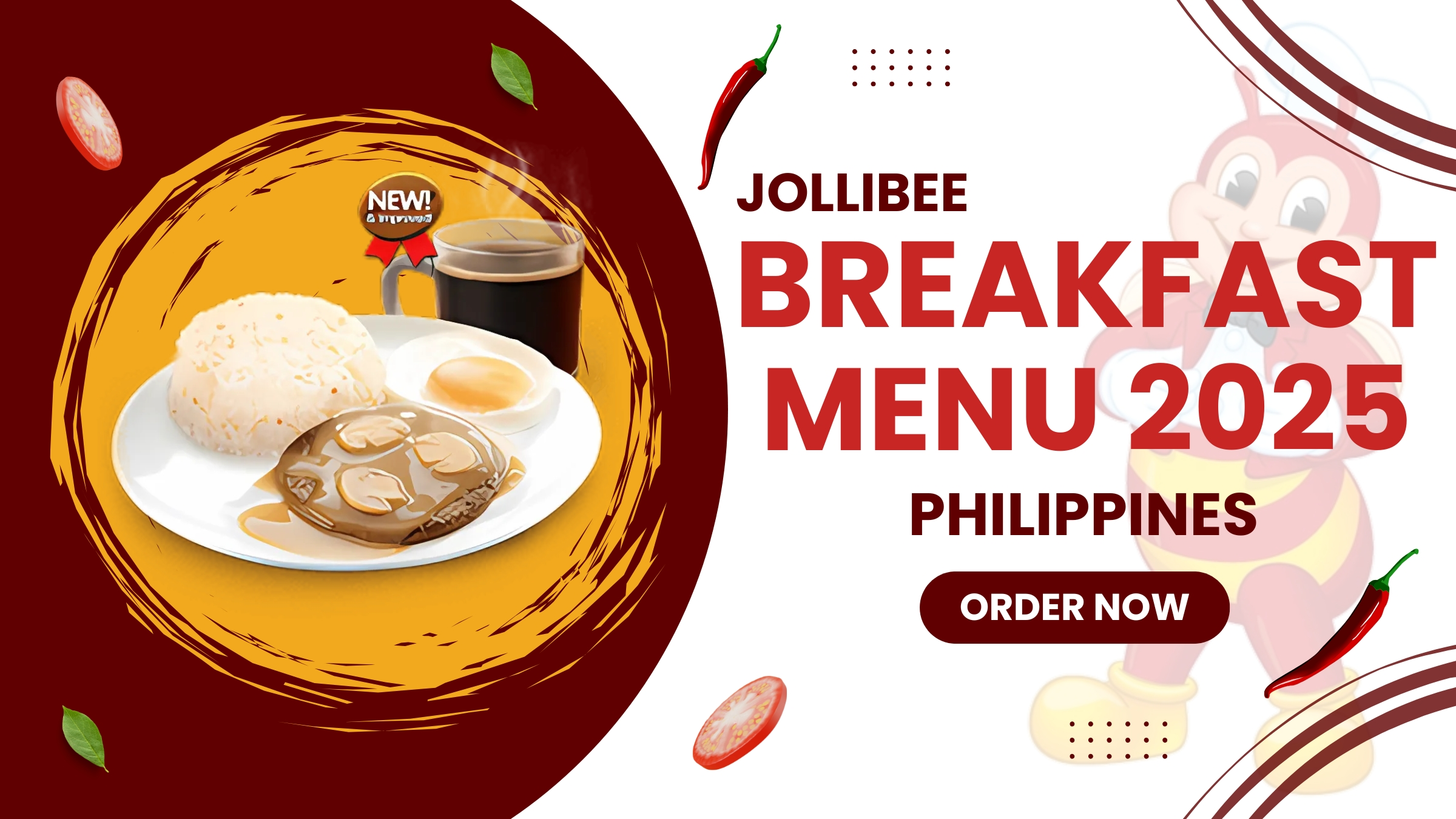 Jollibee breakfast menu