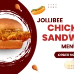 Jollibee Chicken Sandwich Menu