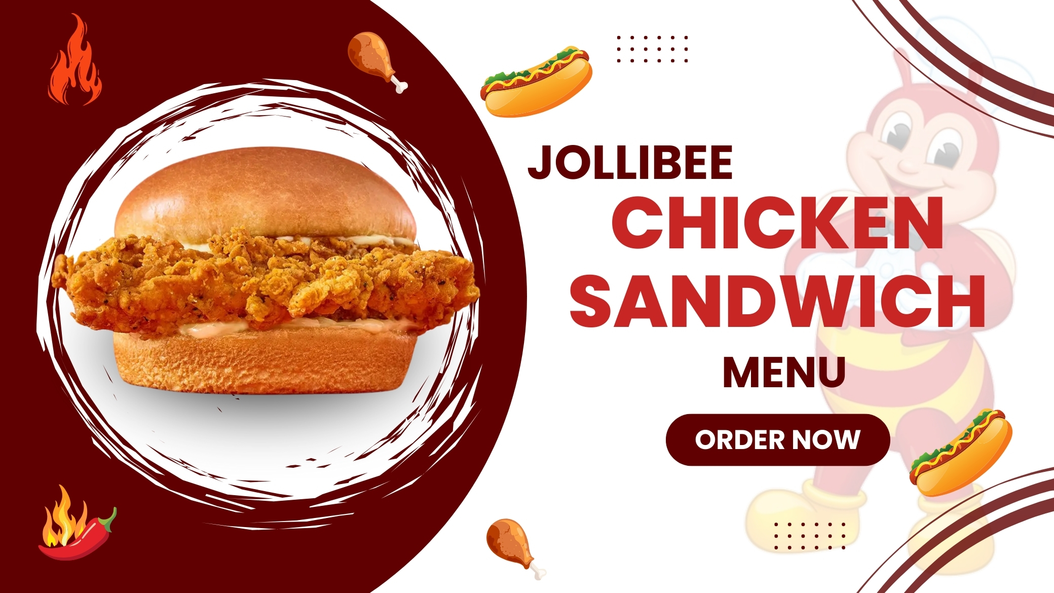 Jollibee Chicken Sandwich Menu