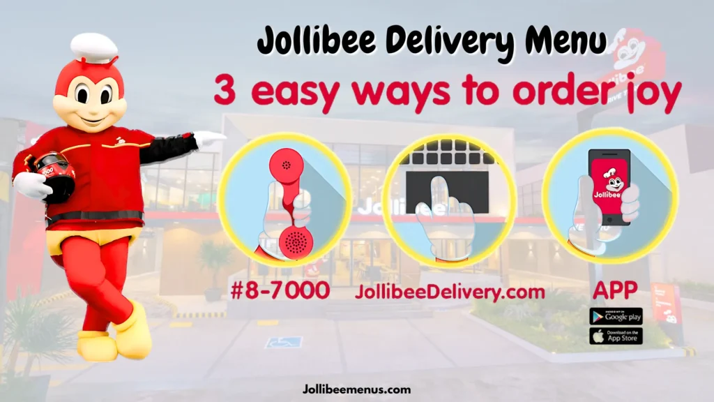Jollibee Delivery Menu